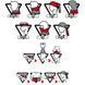 Шарф-труба детский (4-8) Buff Minnie Child Polar, Stylish Red (BU 115446.425.10.00)