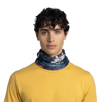 Шарф-труба Buff Coolnet UV, Camino Norte Navy (BU 138352.787.10.00)
