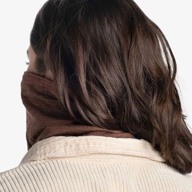 Шарф-труба Buff Lightweight Merino Wool, Wood Multistripes (BU 117819.310.10.00)