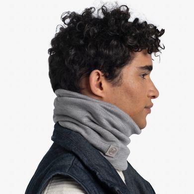Шарф-труба Buff Heavyweight Merino Wool, Solid Light Grey (BU 113018.933.10.00)