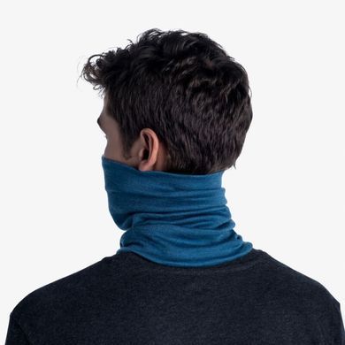 Шарф-труба Buff Heavyweight Merino Wool, Solid Dusty Blue (BU 113018.742.10.00)