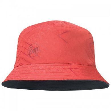 Панама Buff Travel Bucket Hat, Collage Red-Black - M/L (BU 117204.425.25.00)