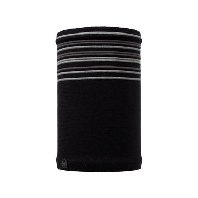 Шарф-труба Buff Knitted & Polar Neckwarmer Stowe, Black (BU 113348.999.10.00)