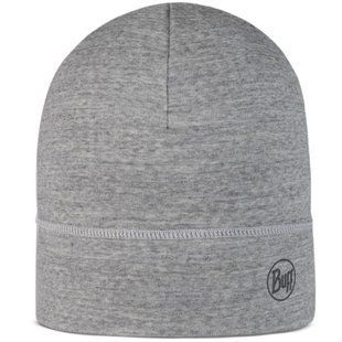 Шапка Buff Merino Lightyweight Beaney Solid Light Grey (BU 113013.933.10.00)