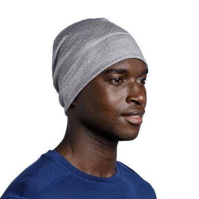 Шапка Buff Merino Lightyweight Beaney Solid Light Grey (BU 113013.933.10.00)
