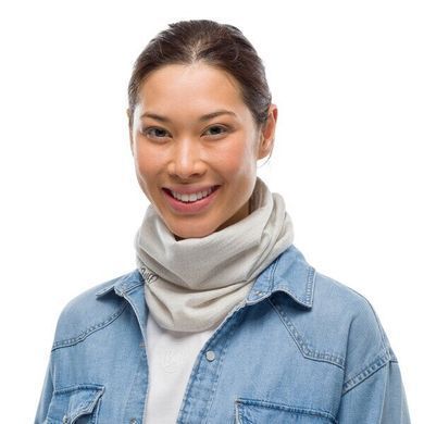 Шарф-труба Buff Lightweight Merino Wool, Solid Cloud (BU 113010.003.10.00)