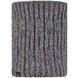 Шарф-труба Buff Knitted & Fleece Neckwarmer Kim, Grey (BU 123528.937.10.00)