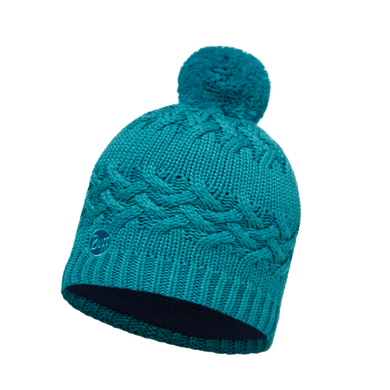 Шапка Buff Knitted & Polar Hat Savva, Blue Capri (BU 111005.718.10.00)