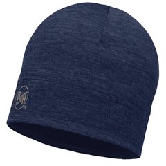 Шапка Buff Merino Wool 1 Layer Hat, Solid Denim (BU 113013.788.10.00)
