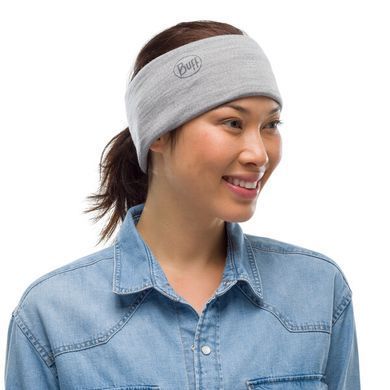 Шарф-труба Buff Lightweight Merino Wool, Solid Light Grey (BU 113010.933.10.00)