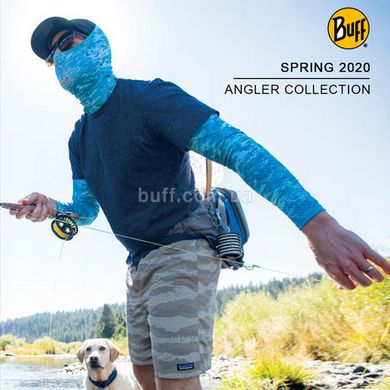 Утеплитель для рук Buff Angler Arm Sleevs, Camo Blue, L (BU 122814.707.30.00)