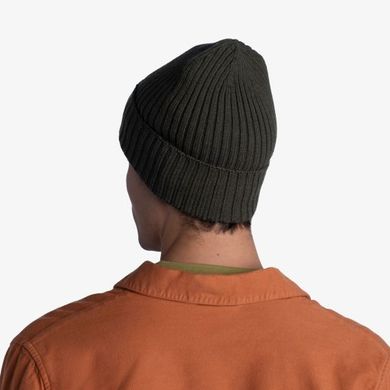 Шапка Buff Merino Wool Knit 1 layer Hat Norval, Forest (BU 124242.809.10.00)