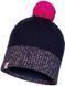 Шапка детская (8-12) Buff Junior Knitted & Polar Hat Audny, Night blue (BU 117837.779.10.00)