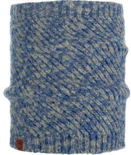 Шарф-труба Buff Knitted Neckwarmer Comfort Karel, Medieval Blue (BU 117882.783.10.00)