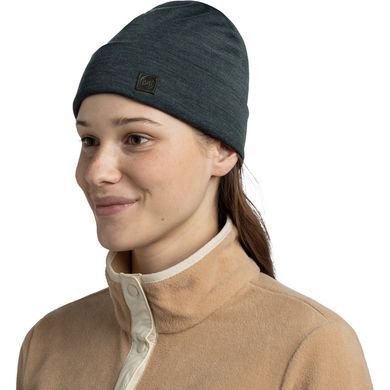 Шапка Buff Merino Heavyweight Beanie Solid, Forest (BU 111170.809.10.00)