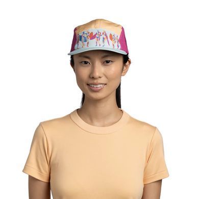 Кепка Buff 5 Panel Go Cap, Laguna Pink, L/XL (BU 137837.538.30.00)