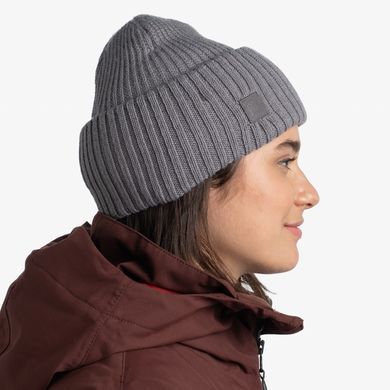Шапка Buff Knitted Hat Rutger, Grey Heather (BU 129694.938.10.00)