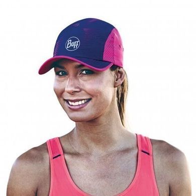 Кепка Buff Run Cap, Optical Pink (BU 117192.538.10.00)