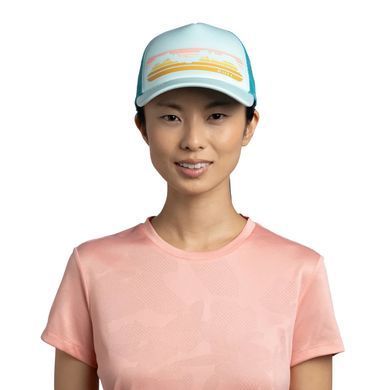 Кепка Buff Trucker Cap, Chara Mint, L/XL (BU 137844.813.30.00)
