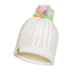 Шапка детская (8-12) Buff Knitted & Full Fleece Hat Nina, White (BU 123544.000.10.00)