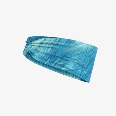 Пов'язка на голову Buff Coolnet UV+ Tapered Headband, Pixeline Turquoise (BU 125652.789.10.00)