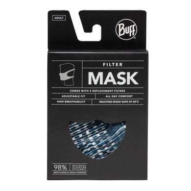 Маска детская (8-12) Buff Kids Filter Mask, Kasai Night Blue (BU 126642.779.10.00)
