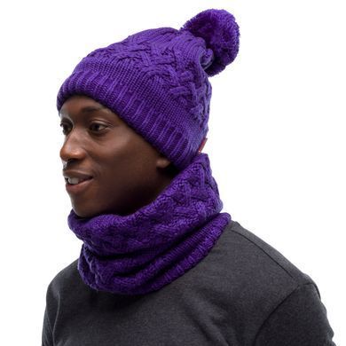 Шарф-труба Buff Knitted & Fleece Neckwarmer Savva, Sincerity (BU 113349.642.10.00)