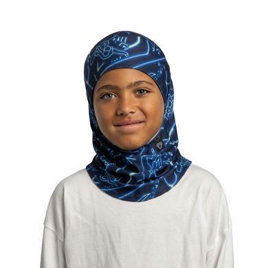 Балаклава дитяча (8-12) Buff Thermonet Hinged Balaclava, Nasvi Night Blue (BU 138938.779.10.00)