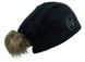 Шапка Buff Knitted & Polar Hat Stella, Chic Black (BU 111027.999.10.00)
