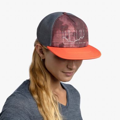 Кепка Buff Explore Trucker Cap, Bonsy Terracota, L/XL (BU 133562.209.30.00)