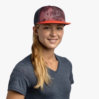 Кепка Buff Explore Trucker Cap, Bonsy Terracota, L/XL (BU 133562.209.30.00)