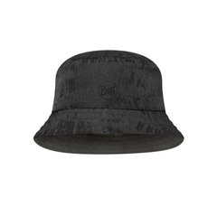 Панама Buff Travel Bucket Hat Gline, Black- Grey - S/M (BU 128626.999.20.00)
