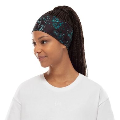 Повязка на голову Buff Coolnet UV+ Headband, Speckle Black (BU 125509.999.10.00)